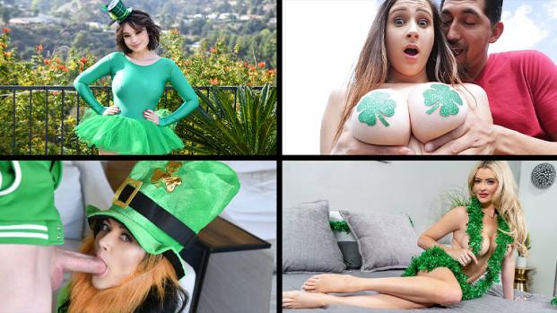 [TeamSkeetSelects] Maddy O'Reilly, Liv Wild, Cassidy Banks, Linzee Ryder (Feelin' Green, Feelin' Irish / 03.09.2022)