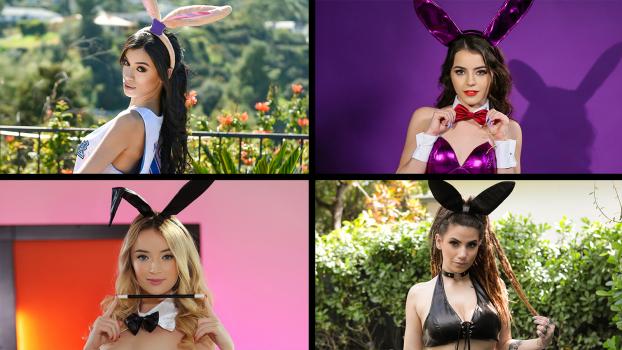 [TeamSkeetSelects] Kylie Quinn, Katie Kush, Indica Flower, Leana Lovings (Bunny Babes Compilation / 04.02.2023)
