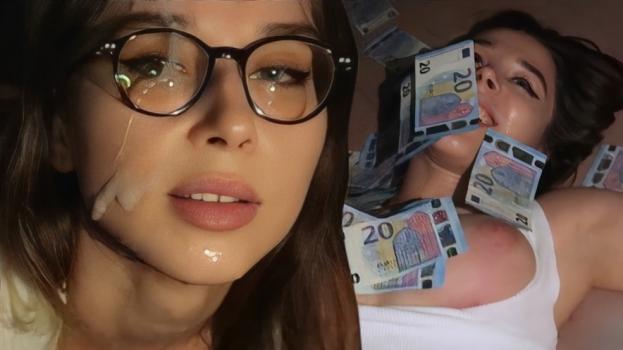 [BrokenSluts] Laruna Mave (CASH 4 CUM - Desperate College Slut Attempts Crazy Cum Challenge / 08.05.2023)