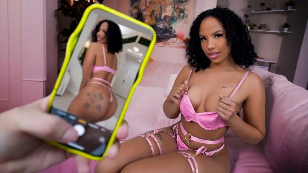 [SisLovesMe] Romy Indy (Thick Ebony Hottie Romy Indy Lets Him Cum Inside Her To Get over His Girlfriend / 08.30.2024)