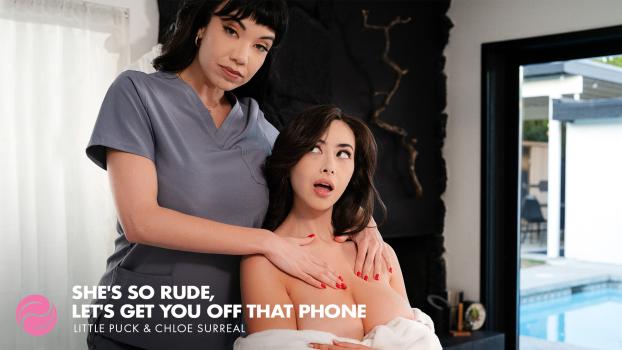 [AllGirlMassage] Little Puck, Chloe Surreal (She's So Rude, Let's Get You Off That Phone / 06.23.2025)