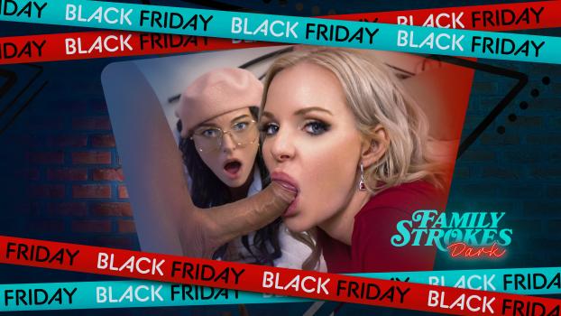 [FamilyStrokes] Khloe Love, Carina Blair (How I Convinced My Kinky Step-Parents to Let Me Join Them / 11.28.2025)